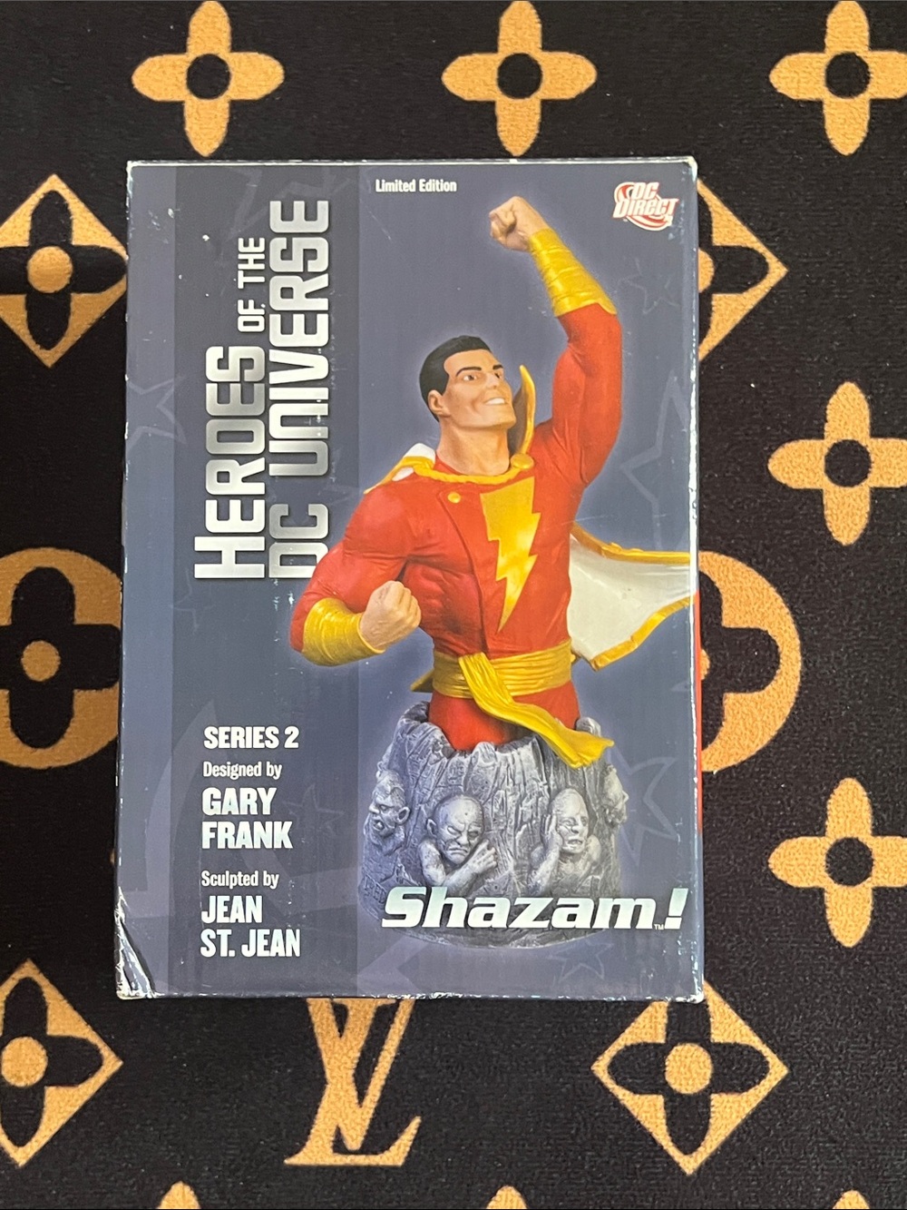 DC Red and Yellow Shazam! Figure Box